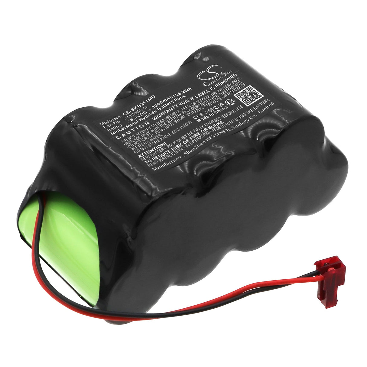 8.4V, Ni-MH, 3000mAh, Medical battery fits Stryker, 211-22 Power Pack Interpulse, 25.2Wh Medical Cameron Sino Technology Limited (Medical)