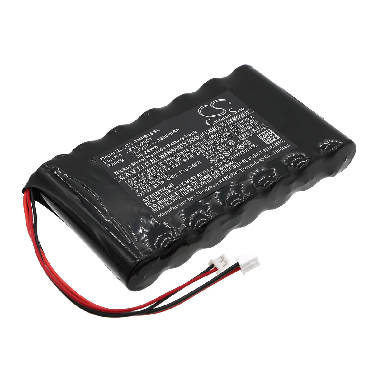 8.4V, Ni-MH, 3600mAh, Batterie d'équipement compatible avec Technisat, 91502801, Techniplus, 30.24Wh Équipement, Enquête, Test Cameron Sino Technology Limited
