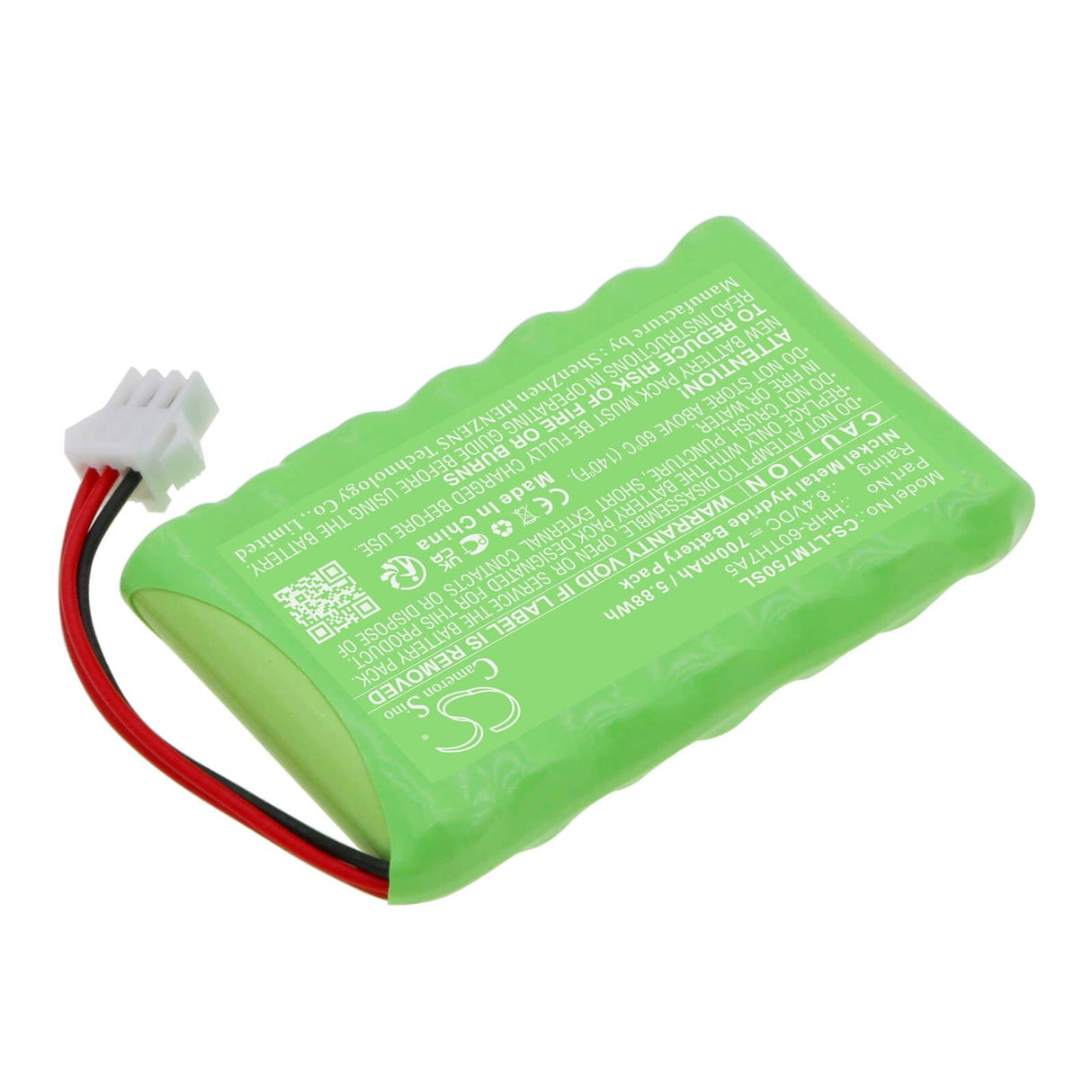 8.4v, Ni-mh, 700mah, Time Clock Battery Fits Lathem 7000e, 7500e, 5.88wh Time Clock Cameron Sino Technology Limited