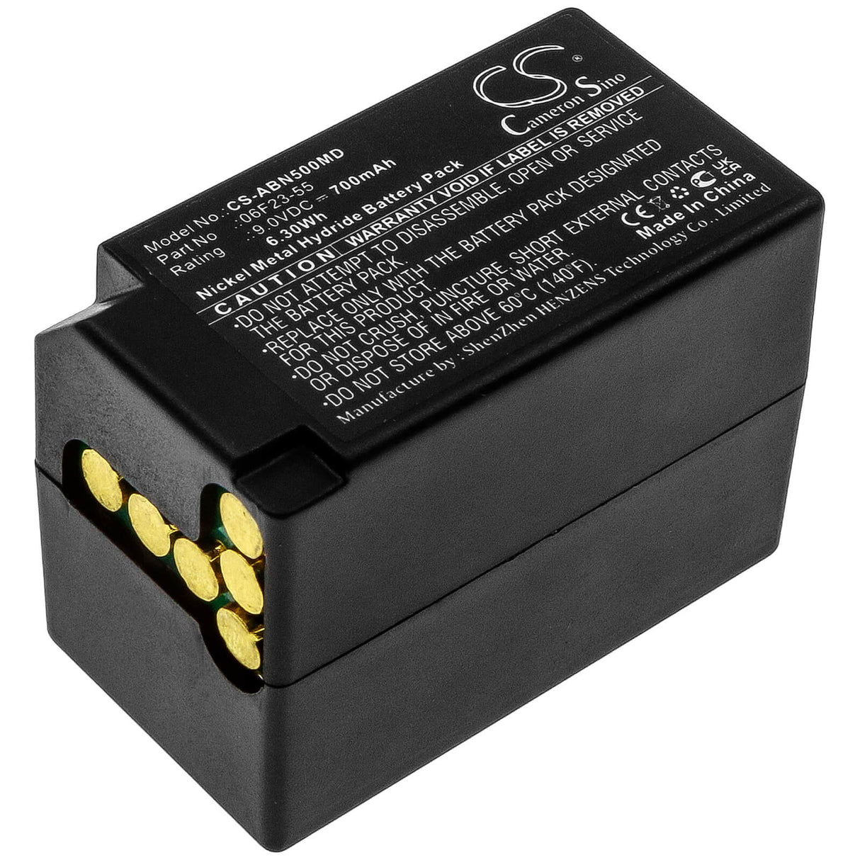 9.0V, Ni-MH, 700mAh, Medical battery fits Abbott, 06f23-55, An-500, I-stat 1, 6.30Wh Medical Cameron Sino Technology Limited (Medical)