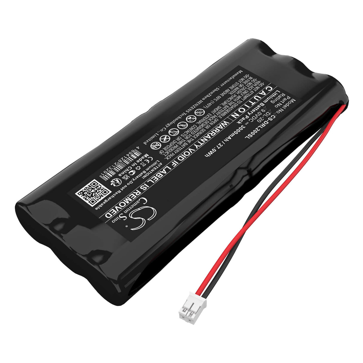 9.0V, Lithium, 3000mAh, Door Lock battery fits Intellikey, 100225, Pt00212l, 27.0Wh Door Lock Cameron Sino Technology Limited