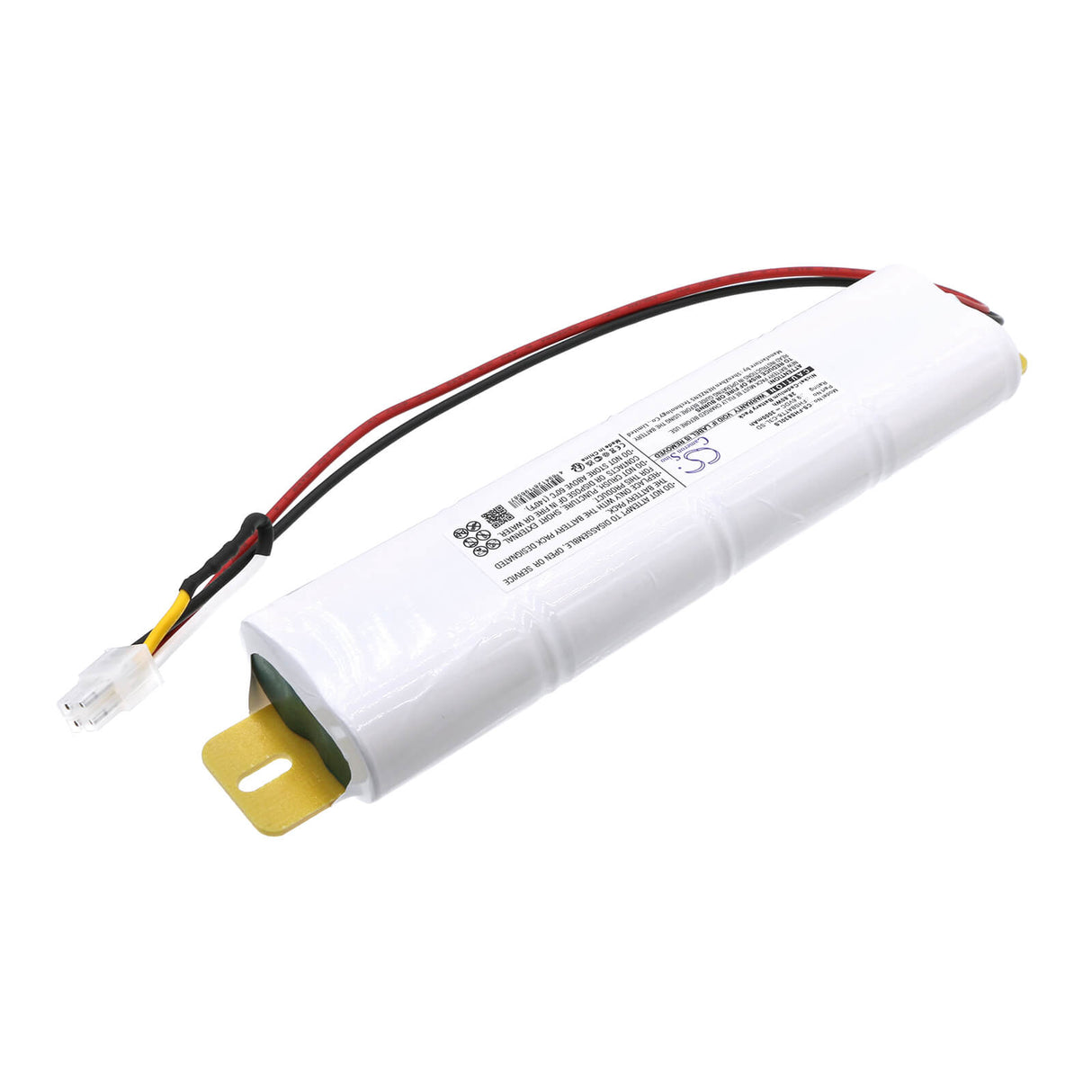 9.6V, Ni-CD, 3000mAh, Batterie d'éclairage d'urgence compatible avec Fullham, Fhsbatt8-c3l-sd, Fhsbatt8-c3l-sd, 28.80Wh Éclairage d'urgence Cameron Sino Technology Limited