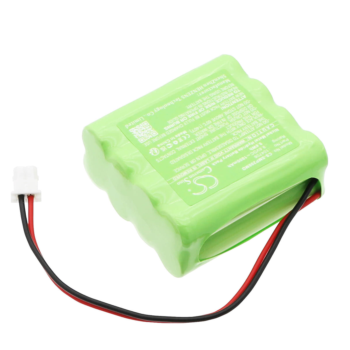 9.6V, Ni-MH, 1000mAh, Batterie médicale compatible avec Schwa, 104706, Emp2, Emp4 Pro, 9.6Wh Médical Cameron Sino Technology Limited (Médical)