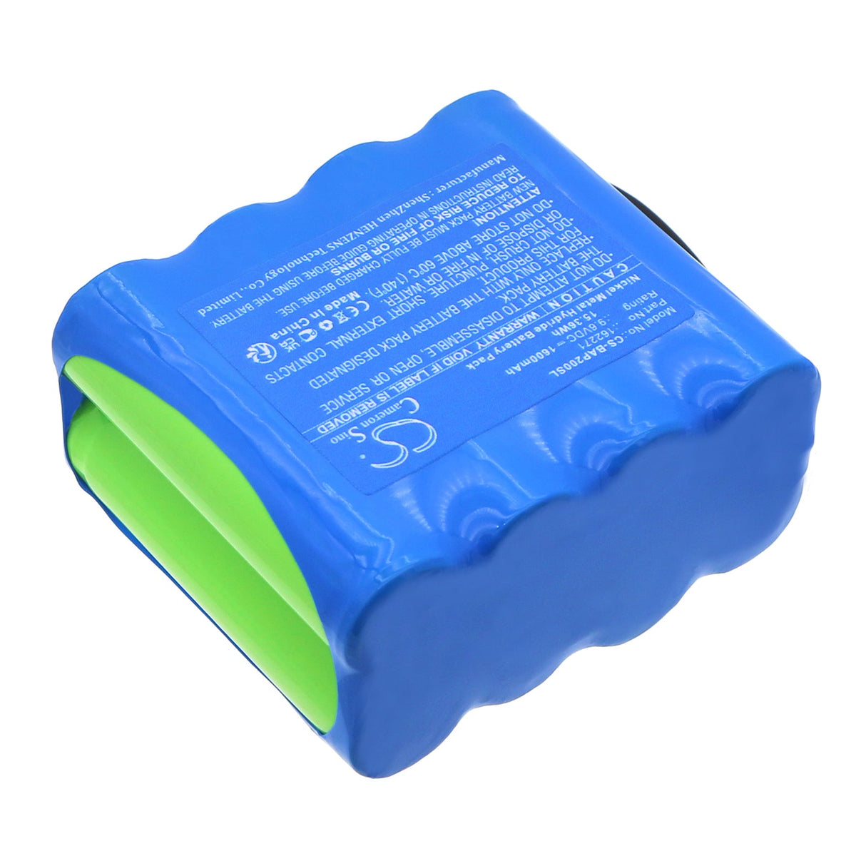 9.6V, Ni-MH, 1600mAh, Personal Care battery fits Beurer, Ap2, 15.36Wh Personal Care Cameron Sino Technology Limited