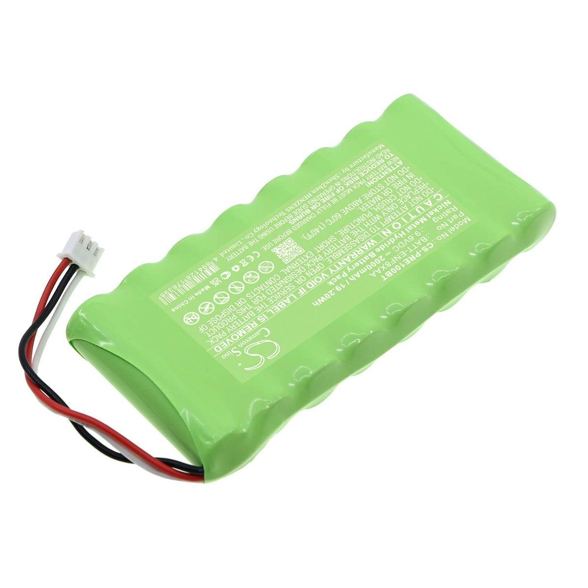 9.6v, Ni-mh, 2000mah, Alarm Battery Fits Pyronix, Enf32uk-we, Enforcer V10, 19.20wh Alarm System Cameron Sino Technology Limited