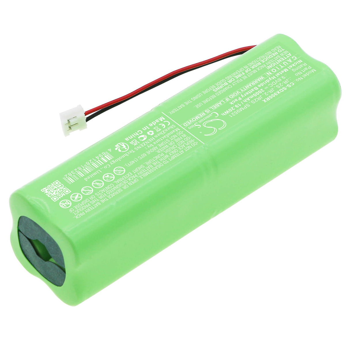 9.6v, Ni-mh, 2000mah, Remote controller battery Fits Spektrum, Dms 11x, Dx6 Transmitter, 19.20wh Remote Controller Cameron Sino Technology Limited