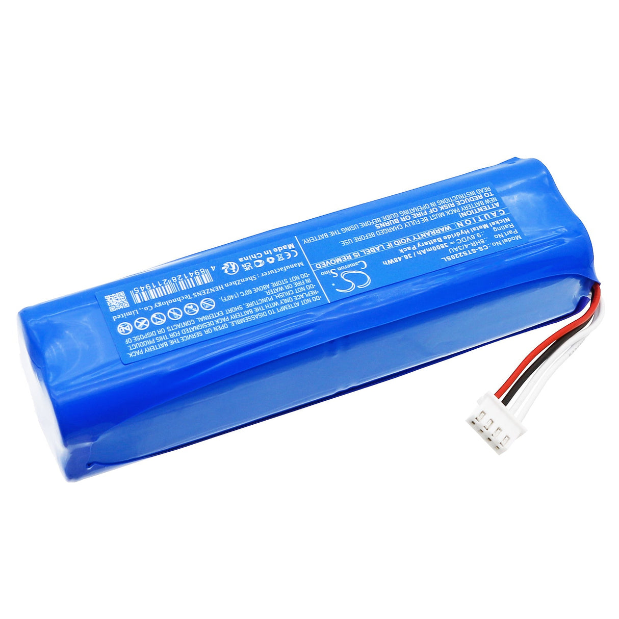 9.6V, Ni-MH, 3800mAh, Equipment, Survey, Test battery fits Shinewaytech, S20a Plus, 36.48Wh Equipment, Survey, Test Cameron Sino Technology Limited
