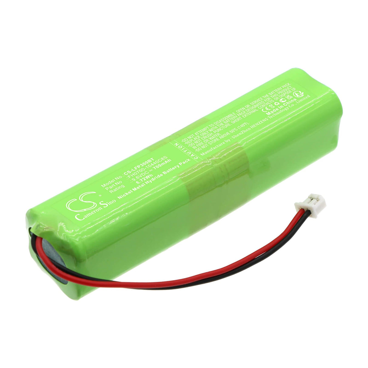 9.6v, Ni-mh, 700mah, Alarm Battery Fits Lifesos, Control Panel Ls-30, Ls-30 8seh, 6.72wh Alarm System Cameron Sino Technology Limited