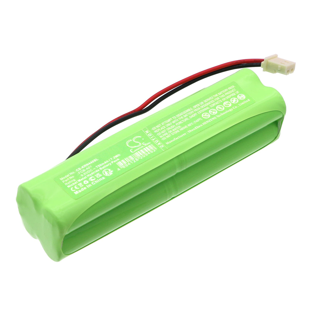 9.6V, Ni-MH, 750mAh, Electronic Scales battery fits Kern, 440, Fcb, 7.2Wh Electronic Scales Cameron Sino Technology Limited
