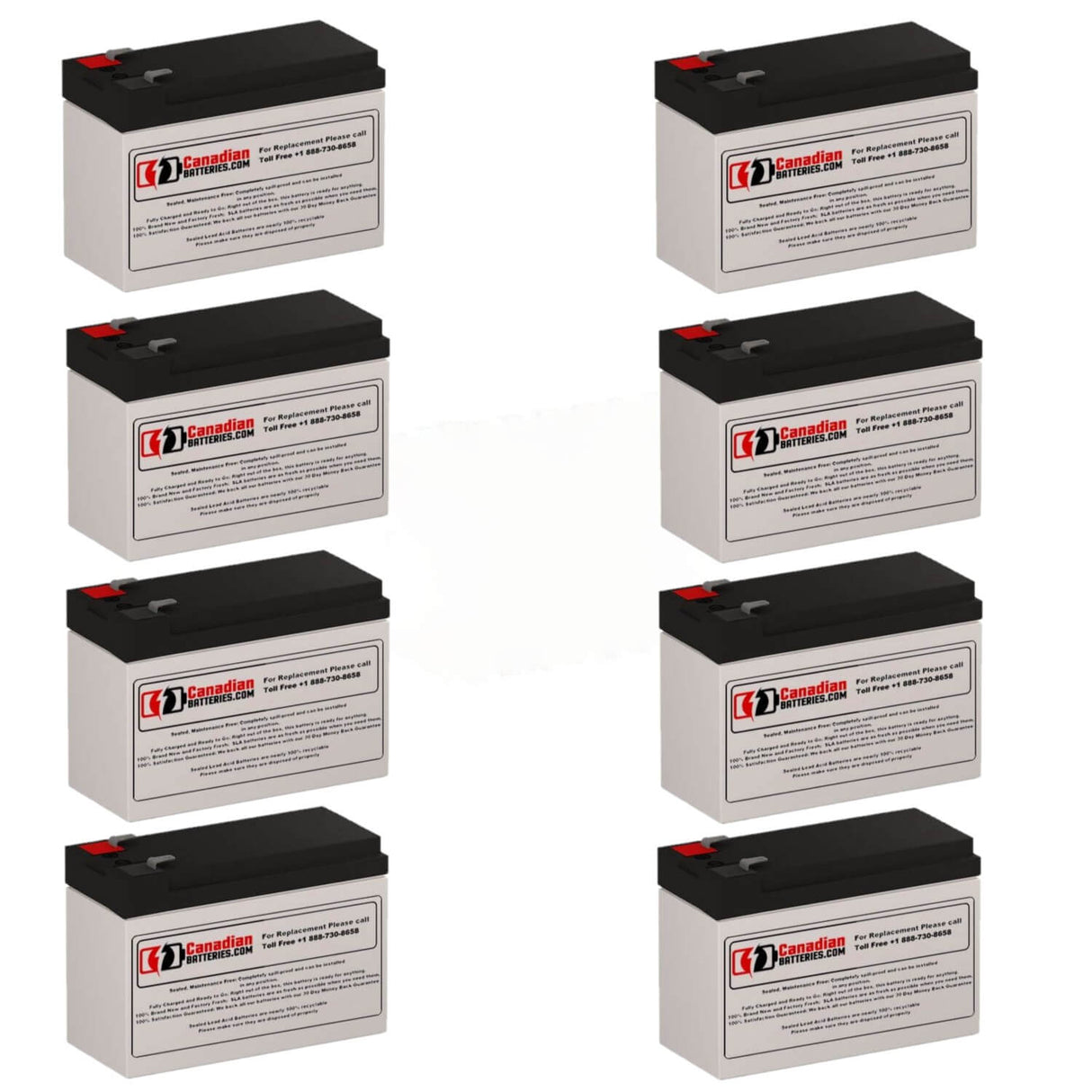 APC Smart-UPS RT 48V Rack Mount BP SURTA48RMXLBP2U battery UPS, 8 X 12v, 9ah UPS Batteries CB Range