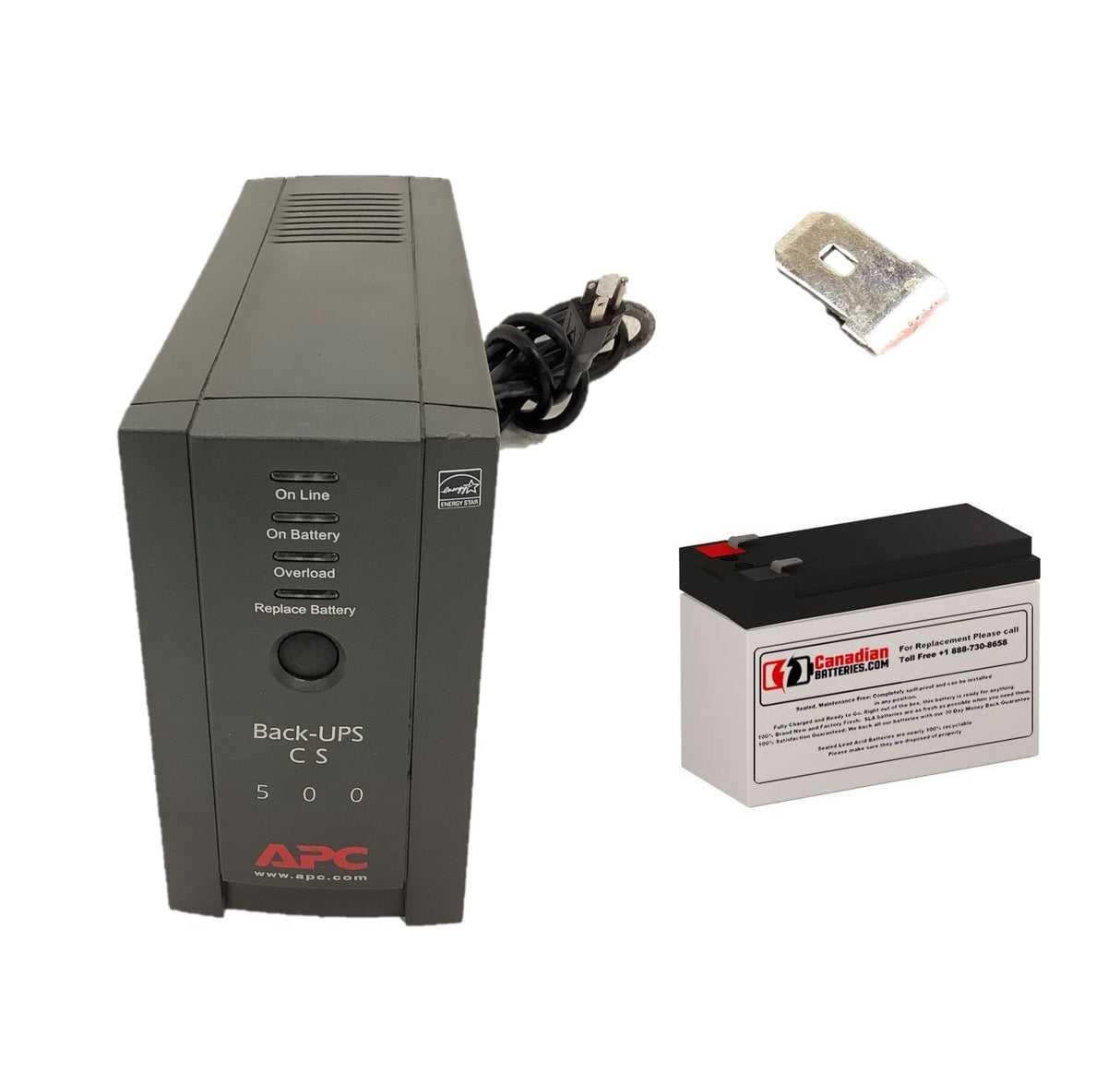 Bk500blk 500va Apc Back UPS Batterie, 12V 7Ah ou 12V 9Ah Batteries UPS Gamme CB