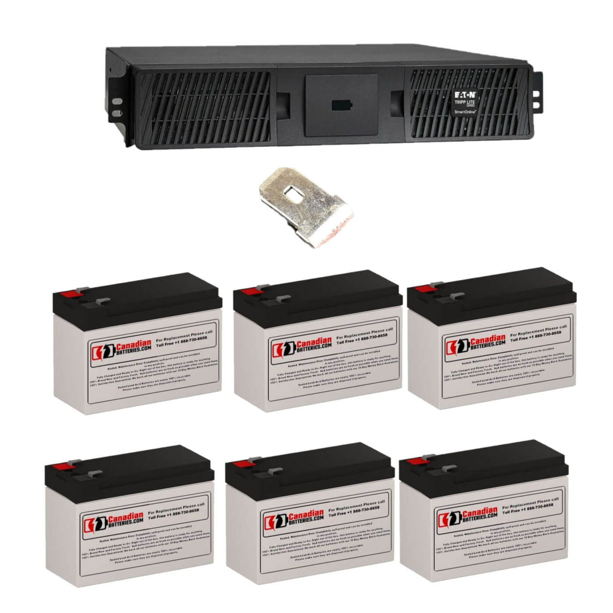 Batteries pour Tripp Lite 36V BP36RT EBM UPS, 6 x 12v, 9ah - 108wh Batteries UPS CB Range