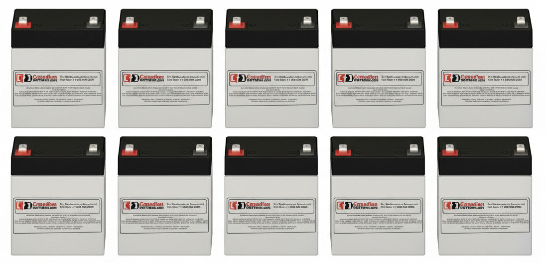Apc Rbc117, RBC143, RBC118 Replacement UPS 10 X 12v 5ah With F2 Terminal Battery UPS Batteries CB Range
