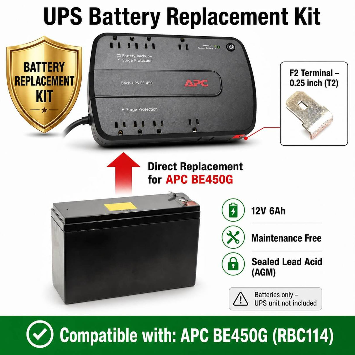 Be450g Apc Back UPS Battery UPS Batteries CB Range