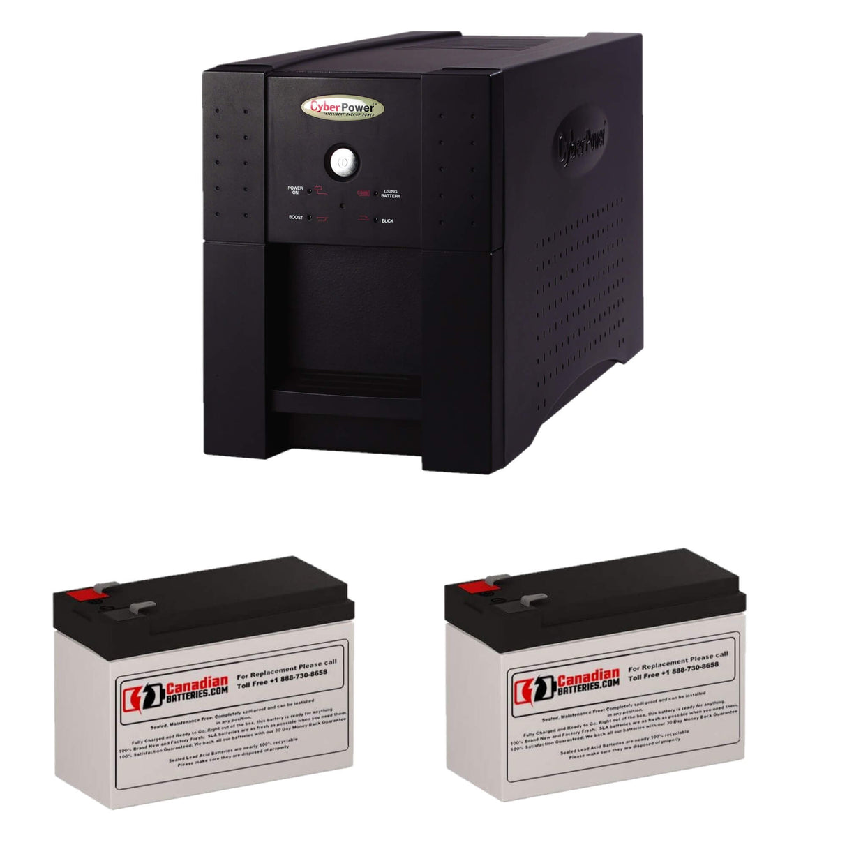 Batteries For Cyberpower Pp800sw UPS, 2 X 12v, 9ah - 800 VA / 550 W UPS Batteries CB Range