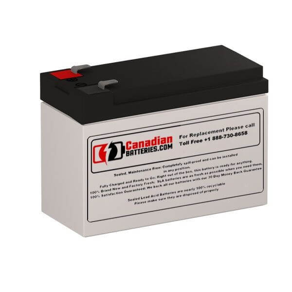 APC BX1500G Back-UPS Pro Battery Replacement RBC123 – 12V 9Ah AGM (2 Pack) UPS Batteries CB Range