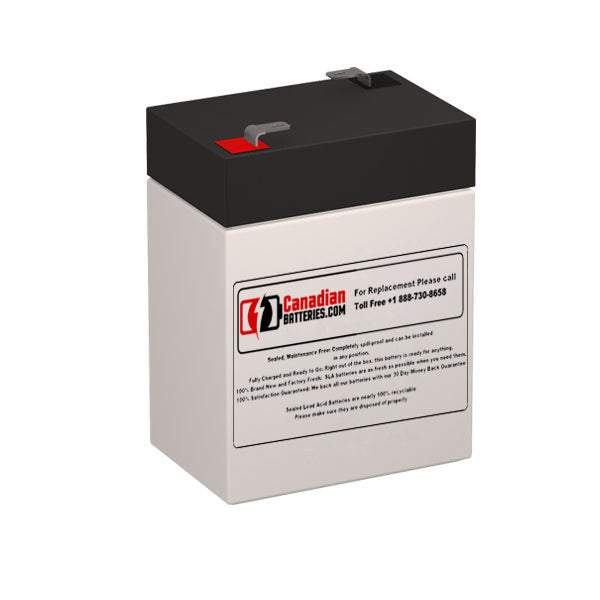 Oneac On400 UPS Battery Replacement Kit 6V 4.5Ah AGM 4 Pack UPS Batteries CB Range