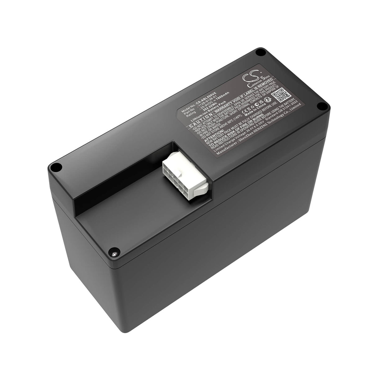 25.9V, Li-ion, 7800mAh, Lawn Mowers battery fits Ambrogio, 101-806, 4.0 Basic 4WD Premium, 4.0 Elite 4WD Premium, 202.02Wh Lawn Mowers Cameron Sino Technology Limited (Dangerous Goods)