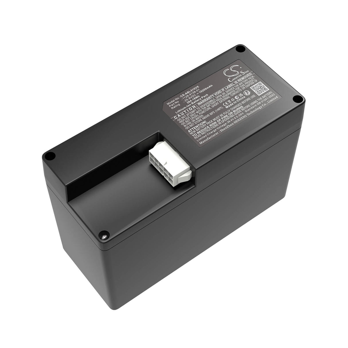 25.9V, Li-ion, 10200mAh, Lawn Mowers battery fits Ambrogio, 101-806, 4.0 Basic 4WD Premium, 4.0 Elite 4WD Premium, 264.18Wh Lawn Mowers Cameron Sino Technology Limited (Dangerous Goods)