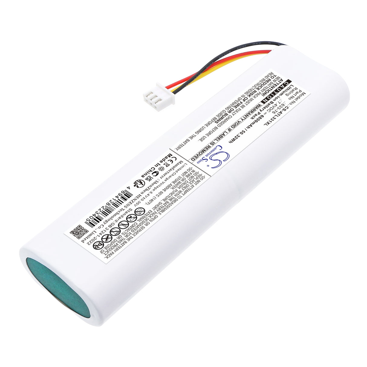 7.4V, Li-ion, 6800mAh, Equipment, Survey, Test battery fits Anritsu, 633-76, S331L, 50.32Wh Equipment, Survey, Test Cameron Sino Technology Limited