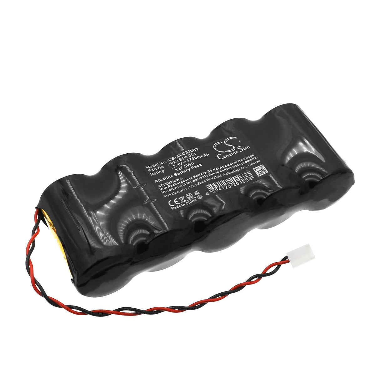 7.5v, Alkaline, 17000mah, Alarm Battery Fits Adetec 700sre803, Vocalys 700 Sre 801, 127.5wh Alarm System Cameron Sino Technology Limited (Dangerous Goods)