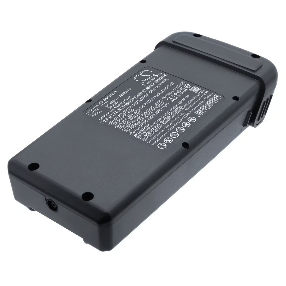 Bissell 1643447 1644206 Battery Replacement 25.2V 2000mAh Vacuum Cameron Sino Technology Limited