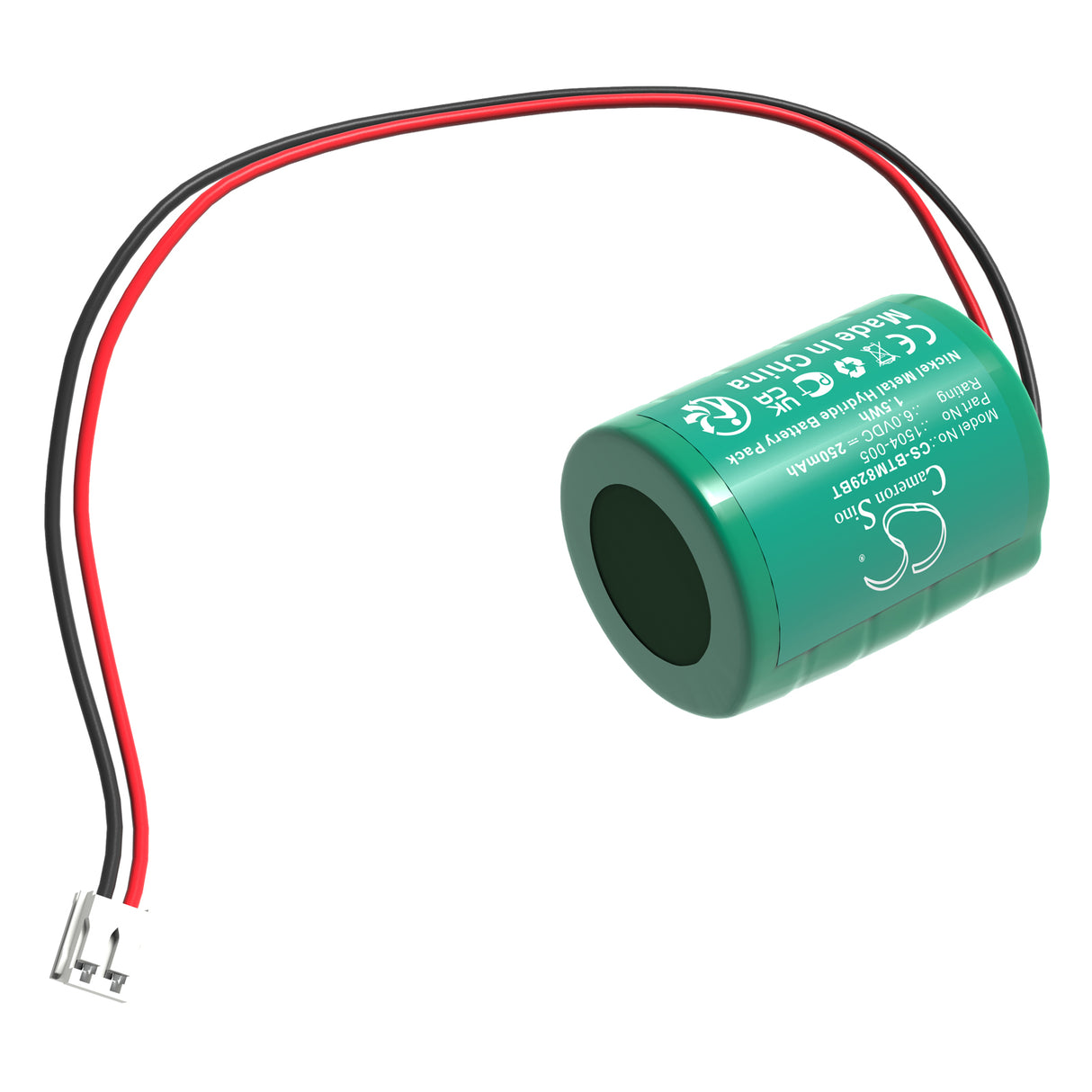 6.0V, Ni-MH, 250mAh, Alarm System battery fits Bell-tec, 1504-005, Mini Siren, 1.5Wh Alarm System Cameron Sino Technology Limited