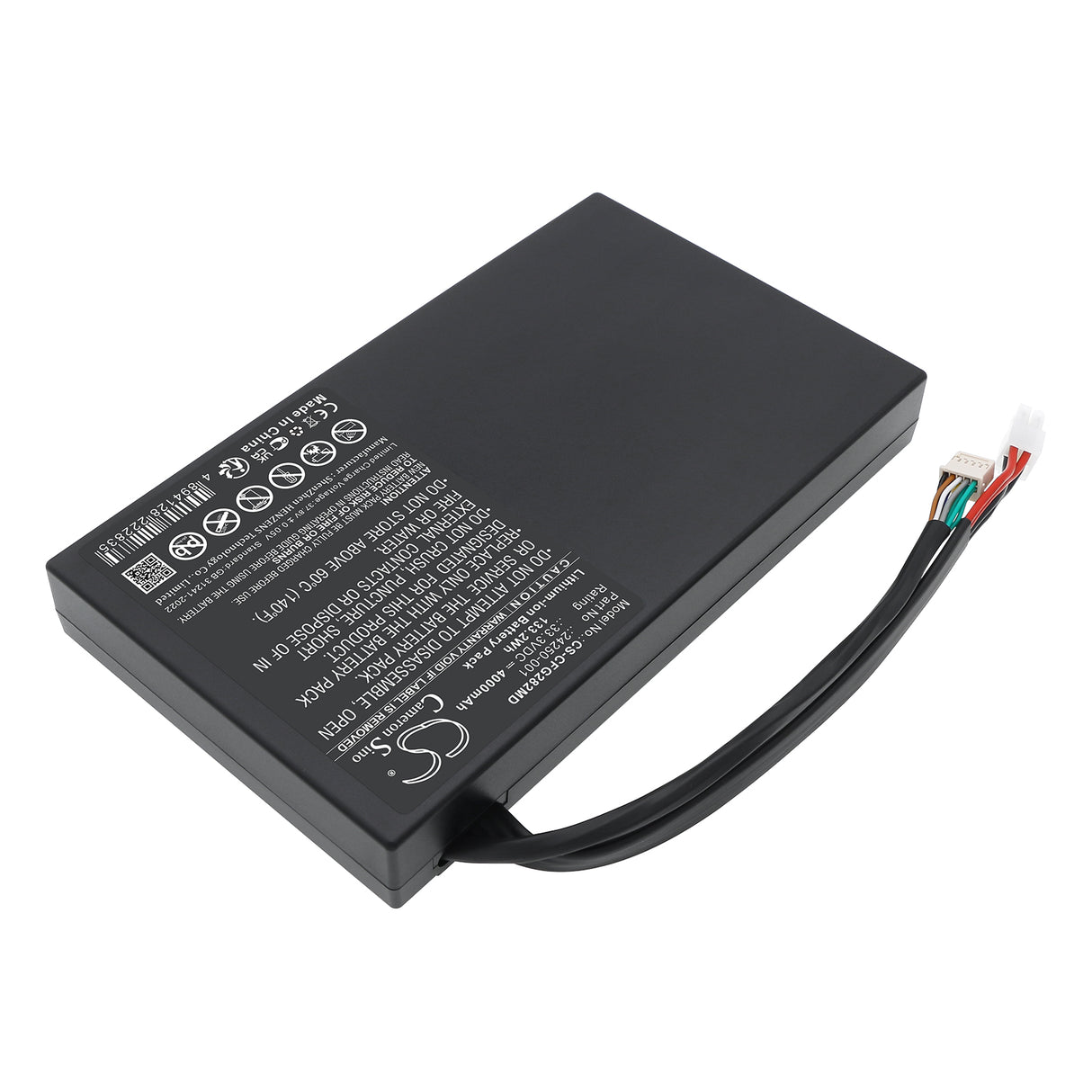 33.3V, Li-ion, 4000mAh, Medical battery fits CareFusion, 24250-001, Oxygen generator, REF24250-001, 133.2Wh Medical Cameron Sino Technology Limited (Dangerous Goods)