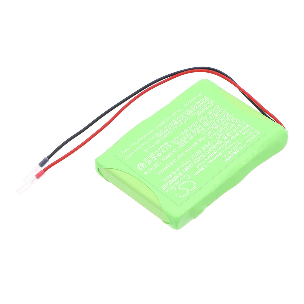 3.6V, Ni-MH, 500mAh, Battery Pack battery sized at 4/5F6-3S1P, 1.80Wh Battery Pack Cameron Sino Technology Limited