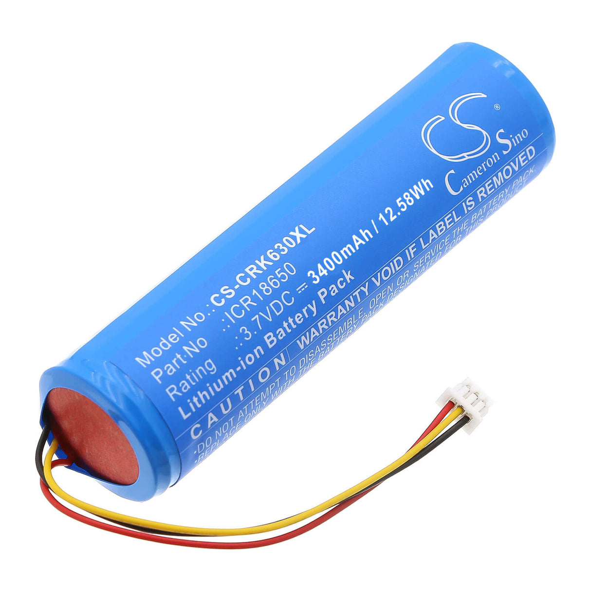3.7V, Li-ion, 3400mAh, Keyboard,Mouse battery fits Corsair, ICR18650, K57, K57 RGB Wireless Gaming Keyboa, 12.58Wh Keyboard,Mouse Cameron Sino Technology Limited