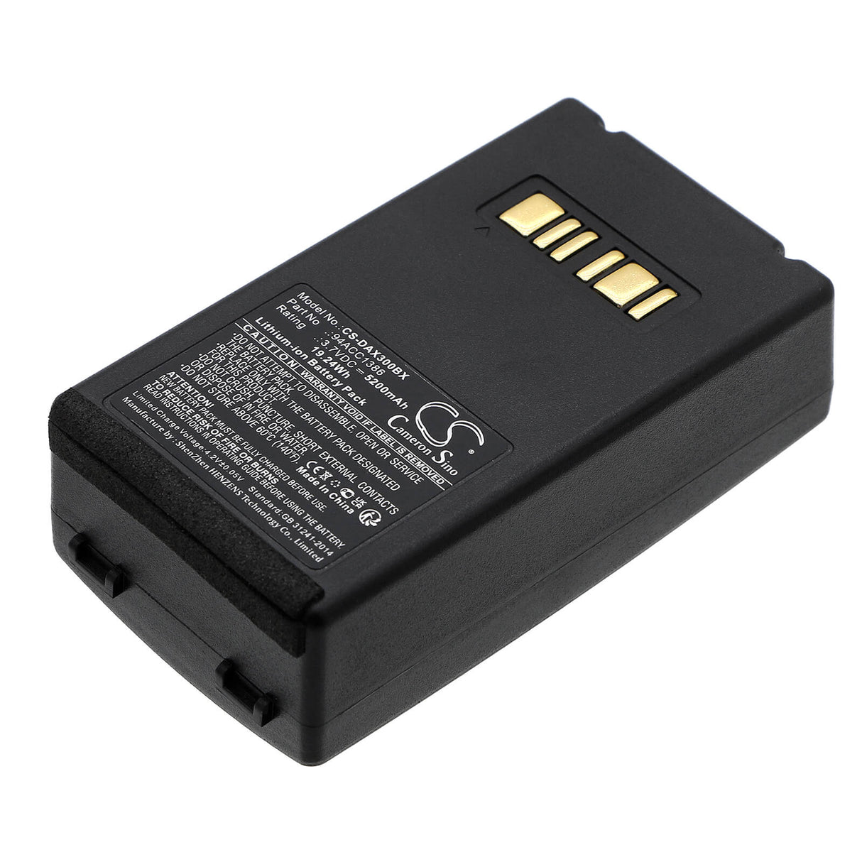 Barcode Scanner Battery For Datalogic Falcon X3 3.7v, 5200mah - 19.24wh Barcode Scanner Cameron Sino Technology Limited