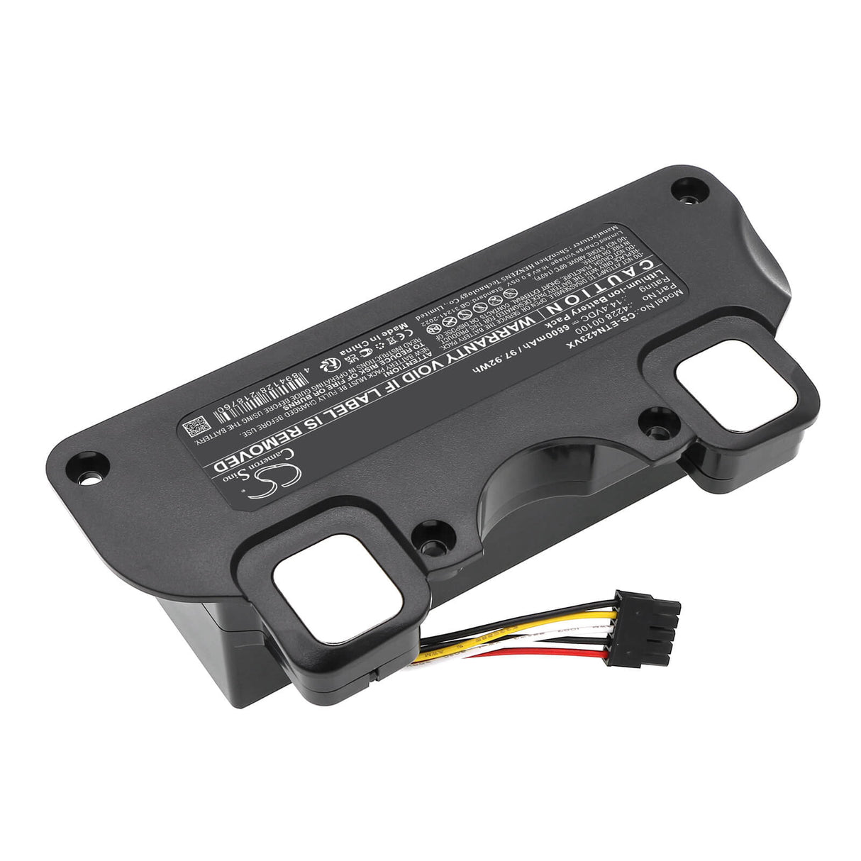 14.4V, Li-ion, 6800mAh, Vacuum battery fits Eta, 4228 00100, 4228 Navaggio Profi, 97.92Wh Vacuum Cameron Sino Technology Limited