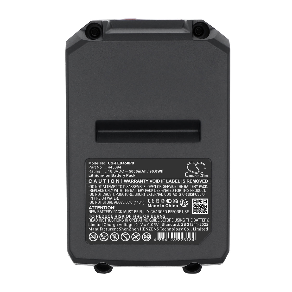 18V, Li-ion, 5000mAh, Power Tools battery fits FLEX, 445894, 517674 CS 45 18.0-EC C Compact cordless circular saw, 90Wh Power Tools Cameron Sino Technology Limited