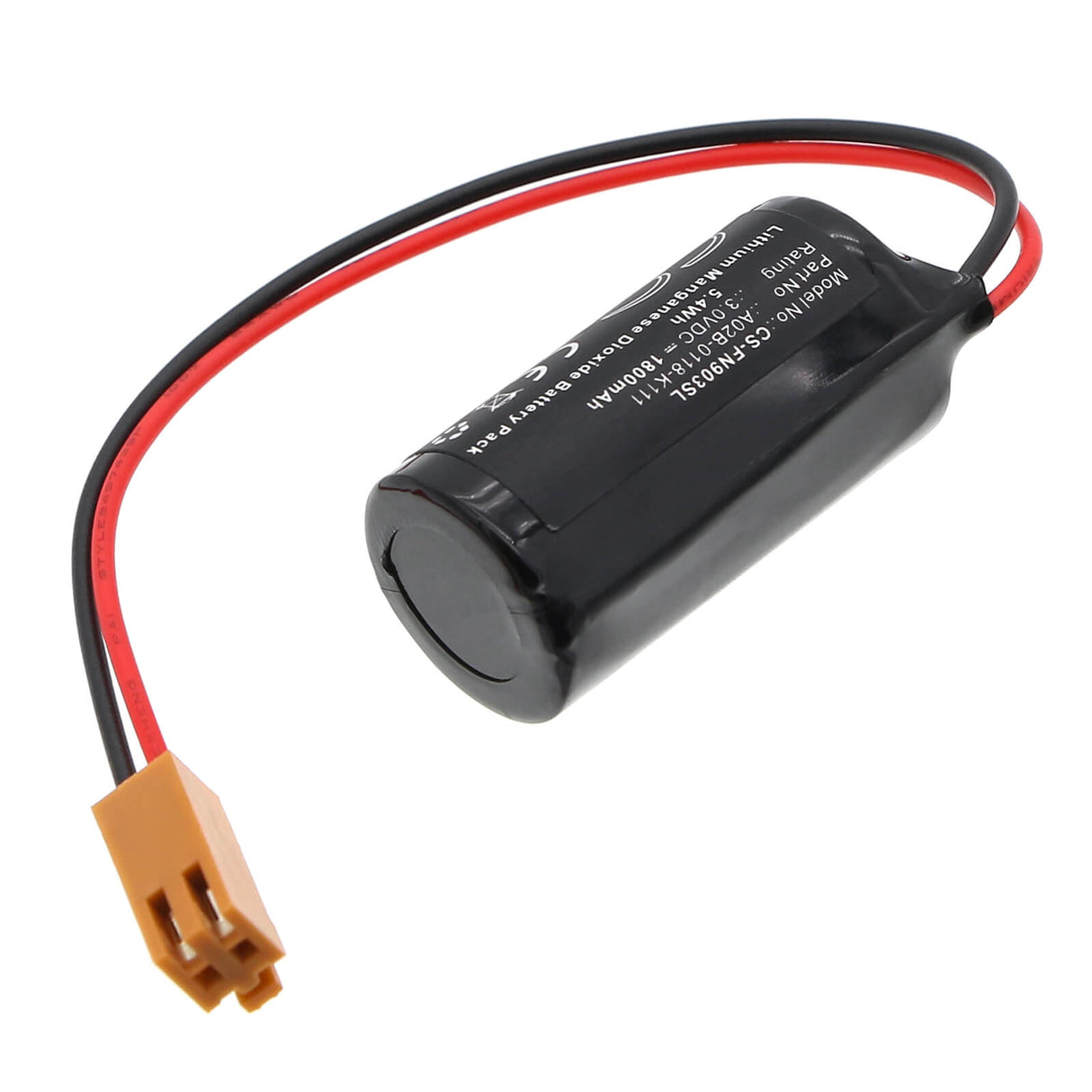3.0V, Li-MnO2, 1800mAh, PLC battery fits Panasonic, Cutler Hammer, A06b, Fp2-c2, 5.4Wh PLC Cameron Sino Technology Limited