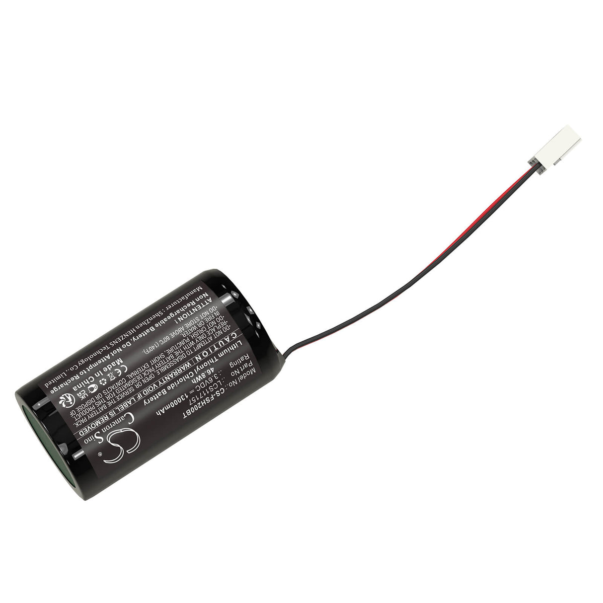 3.6V, Li-SOCl2, 13000mAh, Alarm System battery fits Fichet, LCS117157, LSH20, 46.8Wh Alarm System Cameron Sino Technology Limited