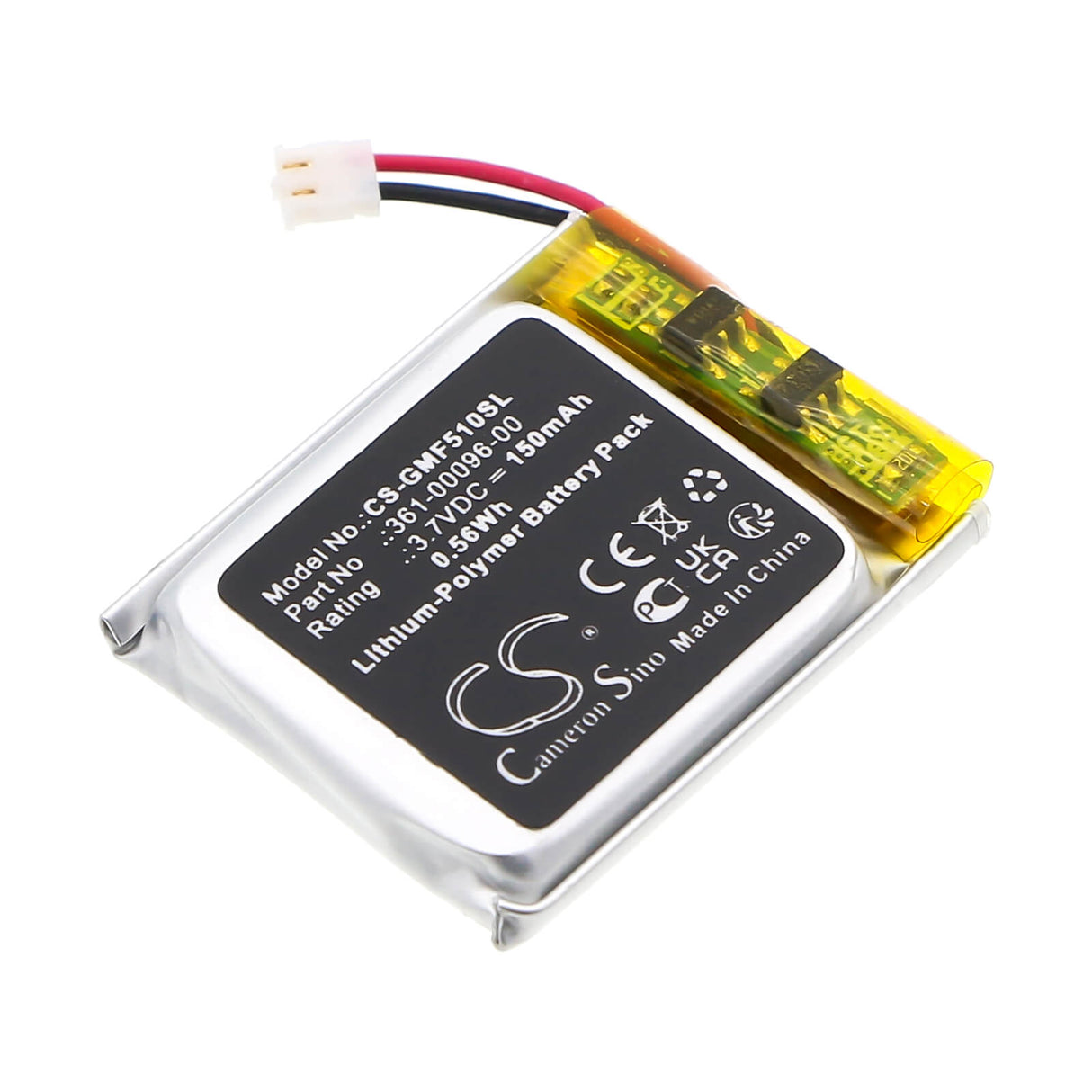 Smartwatch battery For Garmin, Fenix 5S, Fenix 5S Plus, 3.7v, 150mah - 0.56wh Smartwatch Cameron Sino Technology Limited