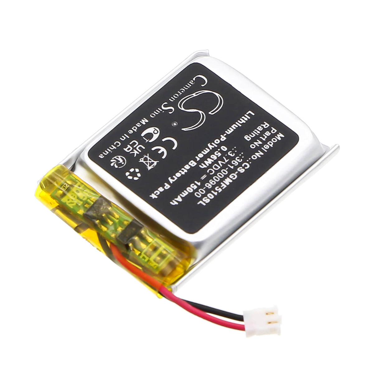 Smartwatch battery For Garmin, Fenix 5S, Fenix 5S Plus, 3.7v, 150mah - 0.56wh Smartwatch Cameron Sino Technology Limited