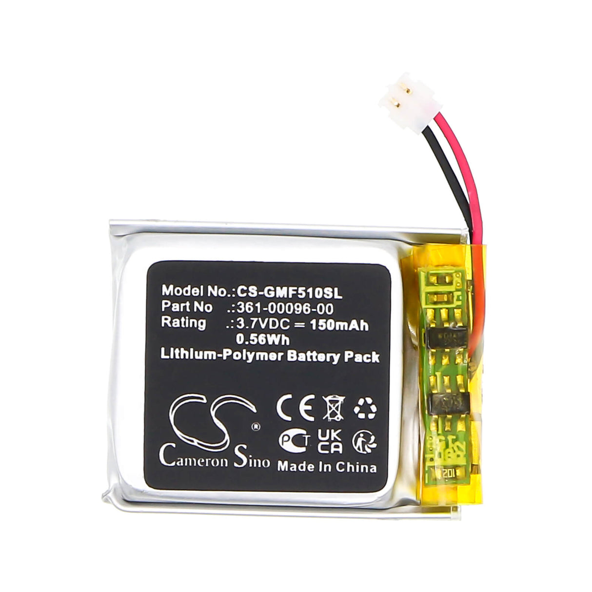 Smartwatch battery For Garmin, Fenix 5S, Fenix 5S Plus, 3.7v, 150mah - 0.56wh Smartwatch Cameron Sino Technology Limited