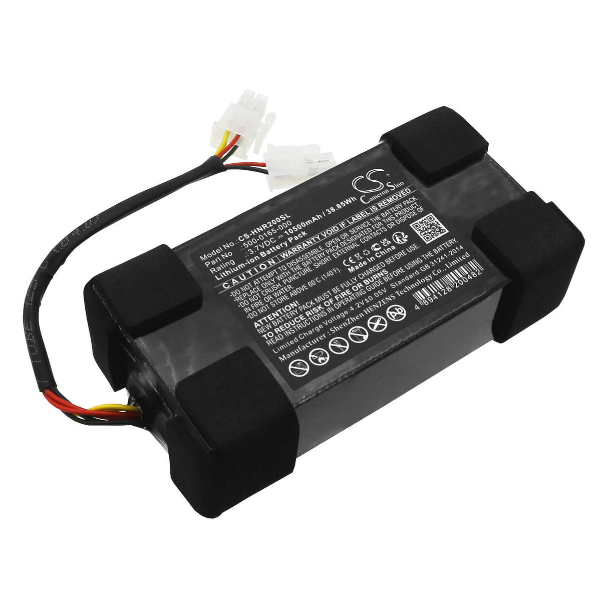 3.7V, Li-ion, 13200mAh, Equipment Battery fits Honeywell, Bw Rigrat, 48.84Wh Equipment, Survey, Test Cameron Sino Technology Limited