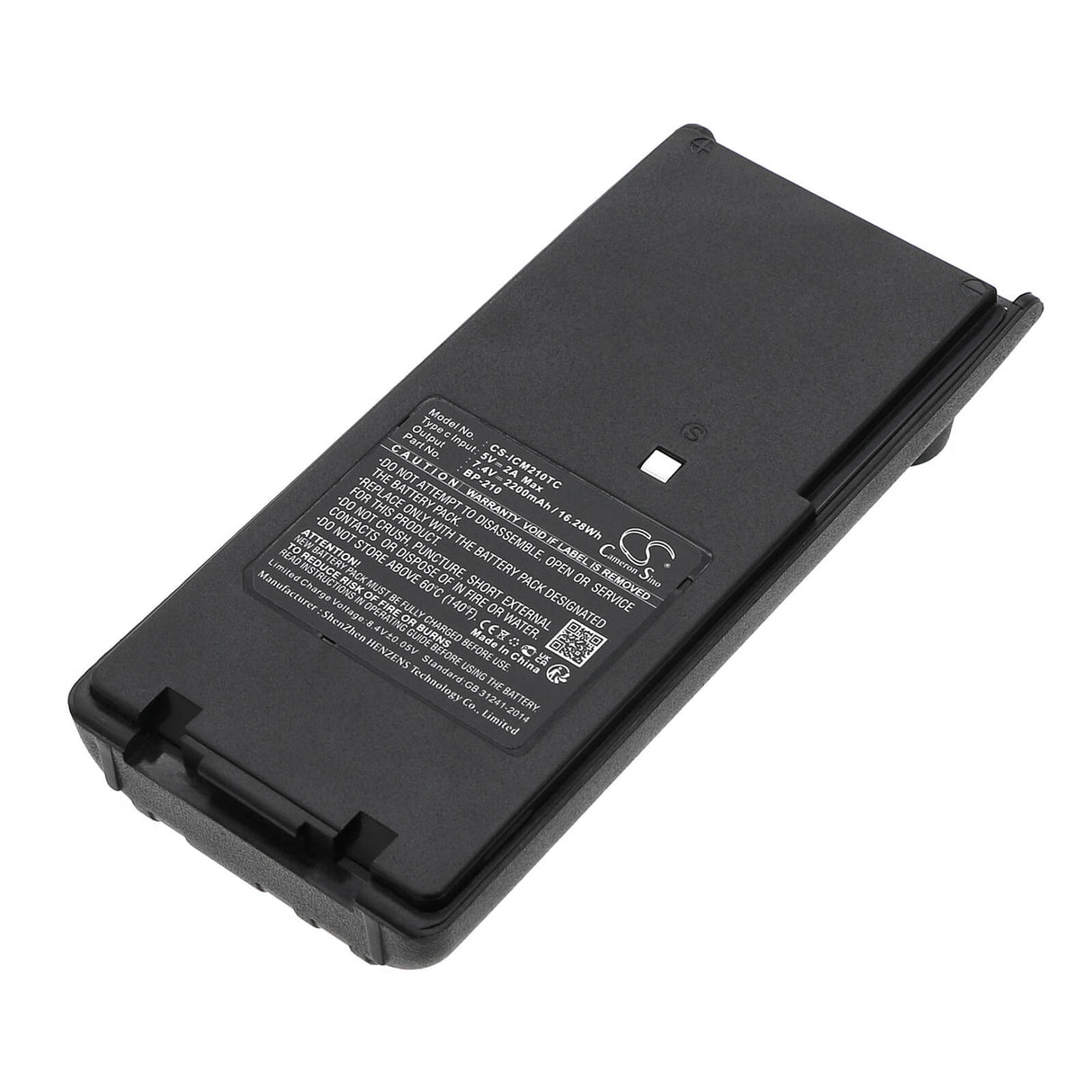 7.4V, Li-ion, 2200mAh, Two Way Radio battery fits Icom, Ic-a24, Ic-a24e, 16.28Wh Two-Way Radio Cameron Sino Technology Limited