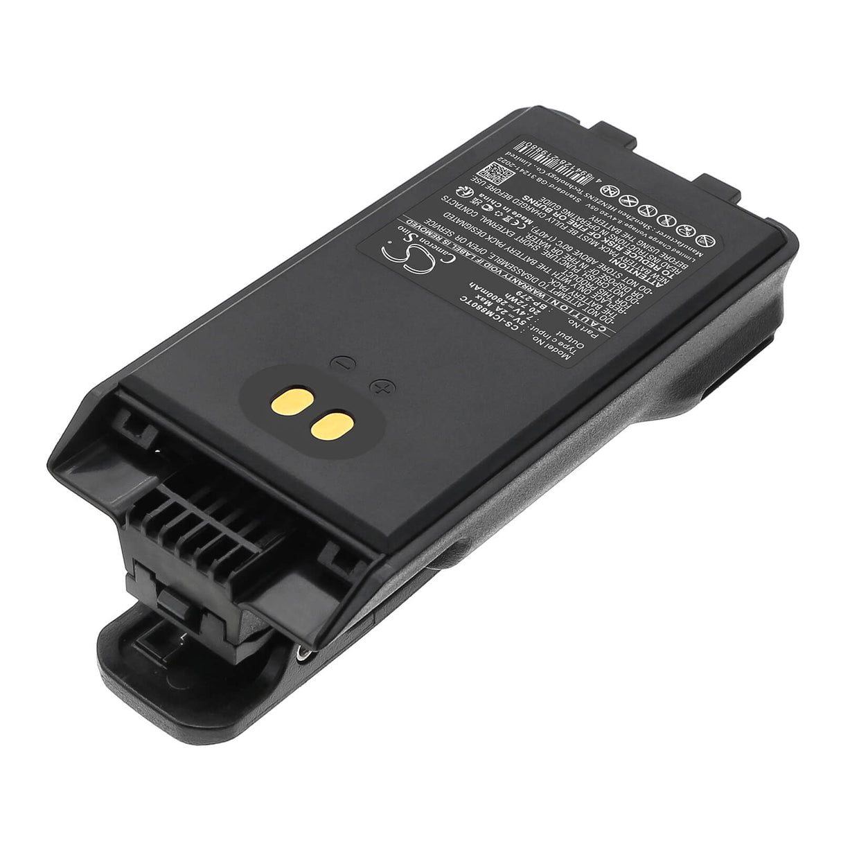 7.4V, Li-ion, 2800mAh, USB-C Charging Two-Way Radio battery fits Bearcom, BC1000, BC1000, IC-F1000, 20.72Wh Two-Way Radio Cameron Sino Technology Limited