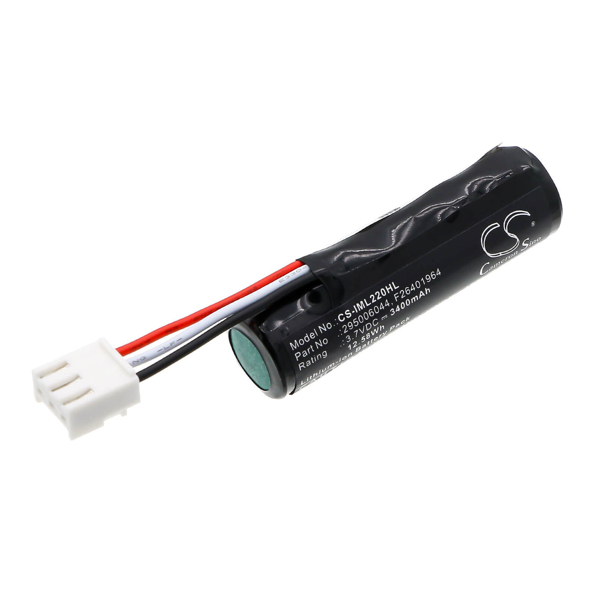 3.7V, Li-ion, 3400mAh, Payment Terminal battery fits Rea Card, Newland, Ingenico, 295006044, Iwe280, Iwl220, 12.58Wh Payment Terminal Cameron Sino Technology Limited