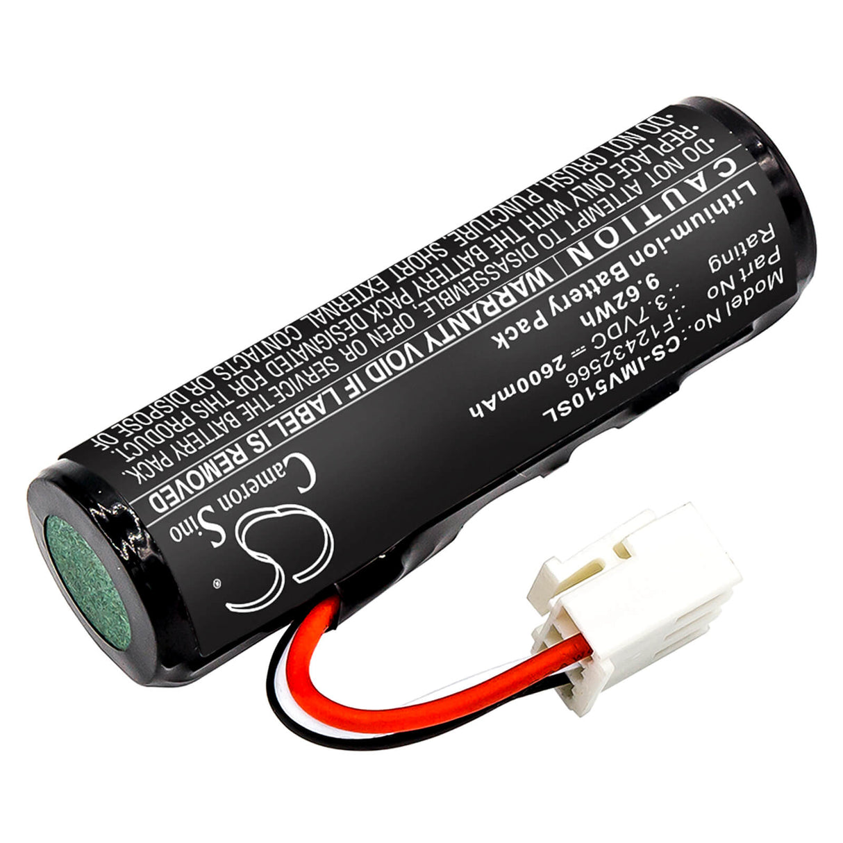 3.7V, Li-ion, 2600mAh, Payment Terminal battery fits Ingenico, F12432566, Move 5000 3g Bluetooth, Move 5000 3g Wifi Bluetooth, 9.62Wh Payment Terminal Cameron Sino Technology Limited