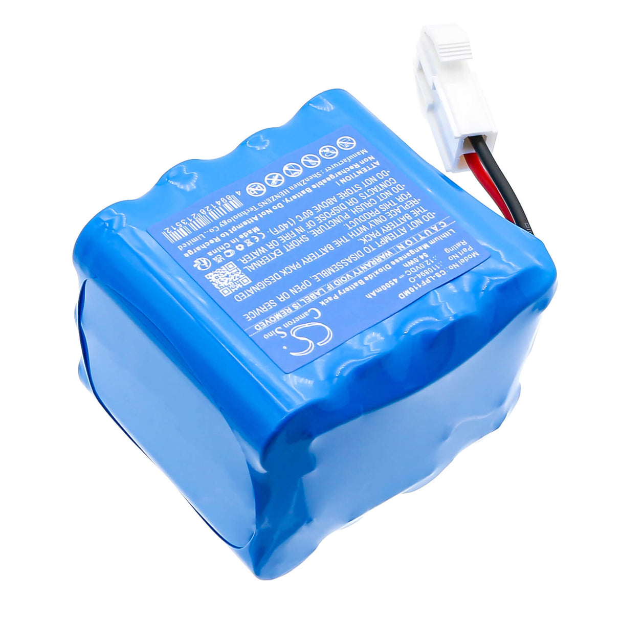 12.0V, Li-MnO2, 4500mAh, Medical battery fits Life-point, Defibrillator Aed Pro, Pro Aed, 54.0Wh Medical Cameron Sino Technology Limited (Medical)