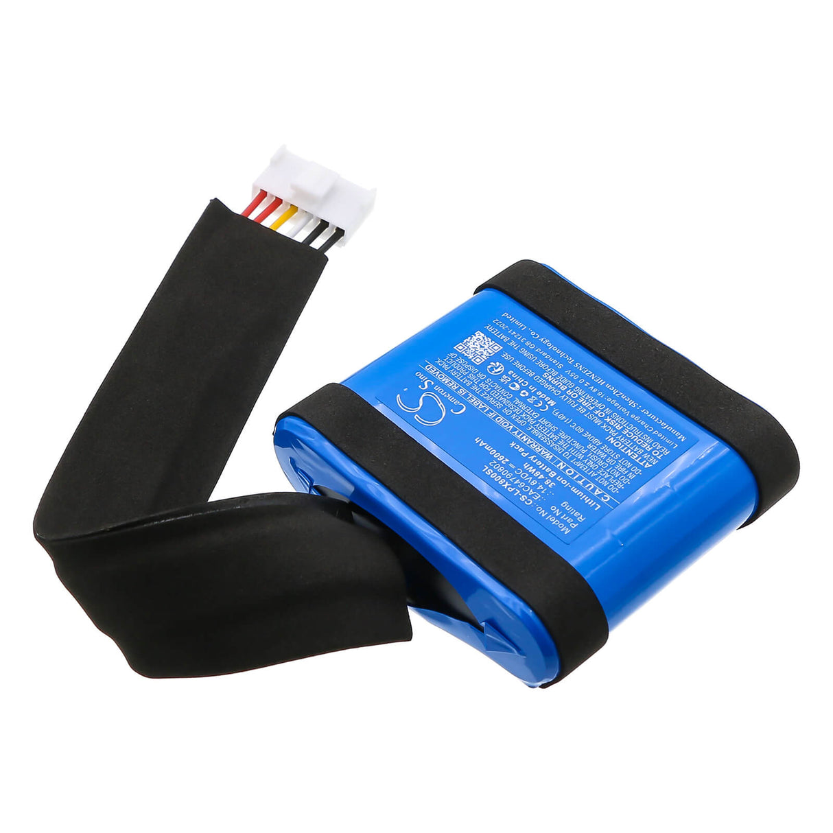 14.8V, Li-ion, 2600mAh, Batterie de haut-parleur compatible avec Lg, Eac64790802, Xboom Xg8t, 38.48Wh Haut-parleur Cameron Sino Technology Limited
