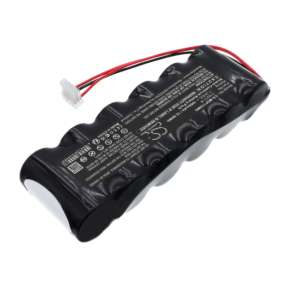 7.2V, Ni-CD, 1800mAh, Medical battery fits Medfusion, 110211-K, Infusor 2001, Infusor 2010 Pump, 12.96Wh Medical Cameron Sino Technology Limited