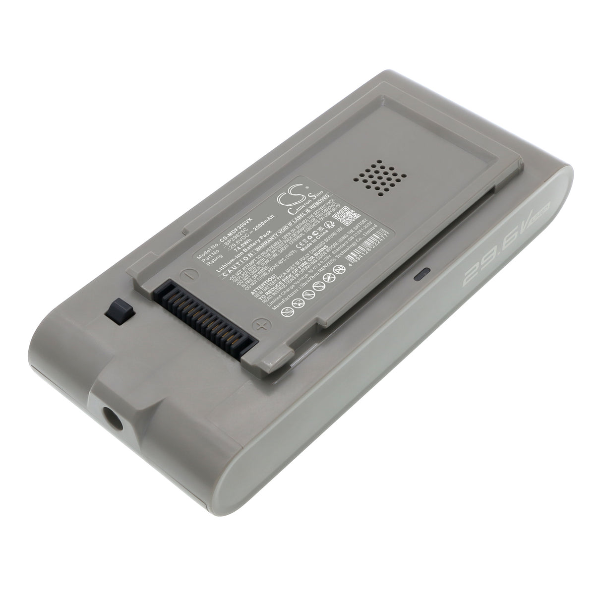 29.6V, Li-ion, 2500mAh, Vacuum battery fits Midea, BP29625C, F30, F30 Station, 74Wh Vacuum Cameron Sino Technology Limited
