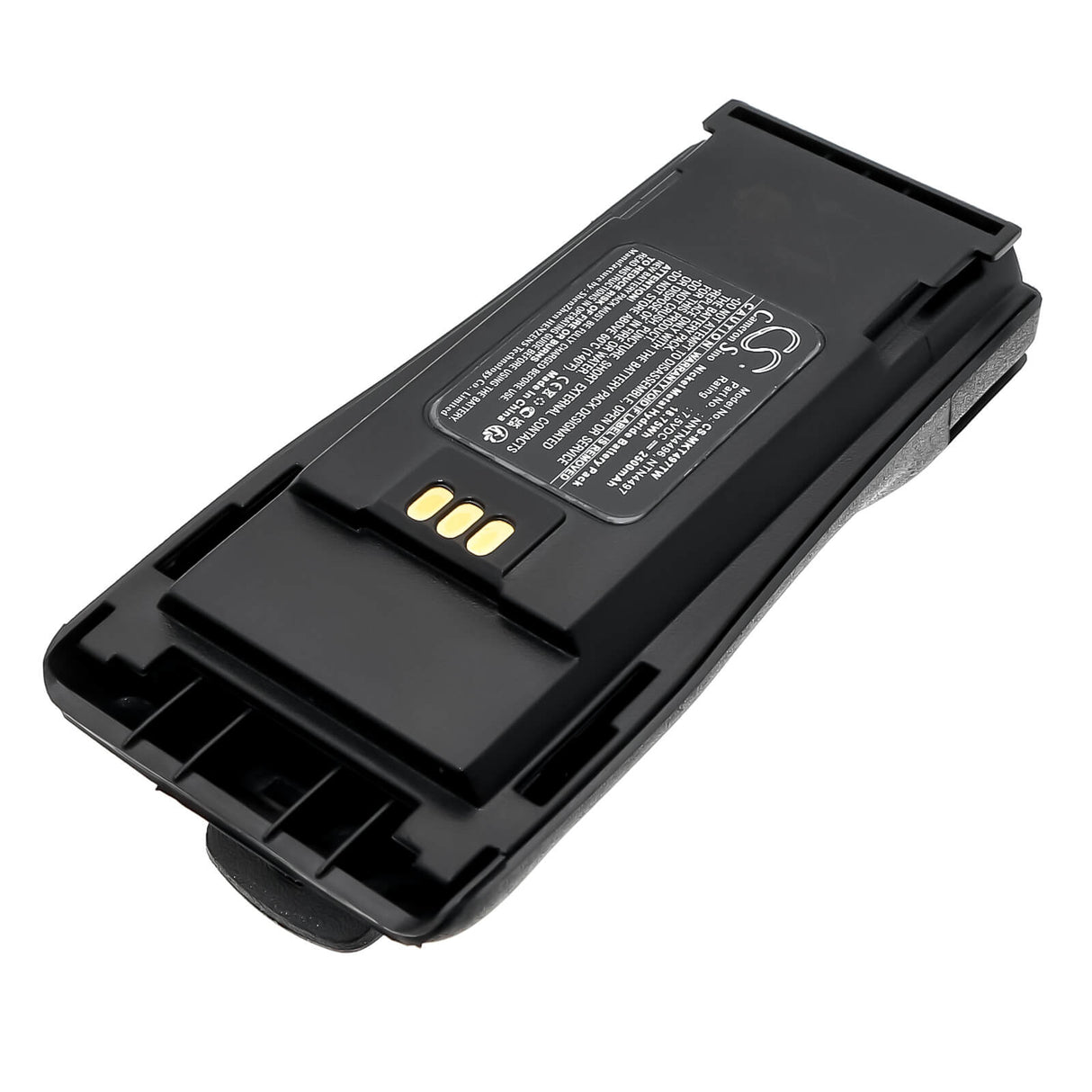 7.5V, Ni-MH, 2500mAh, Two-Way Radio battery fits Motorola, Mnn4254ar, Cp040, Cp140, 18.75Wh Two-Way Radio Cameron Sino Technology Limited