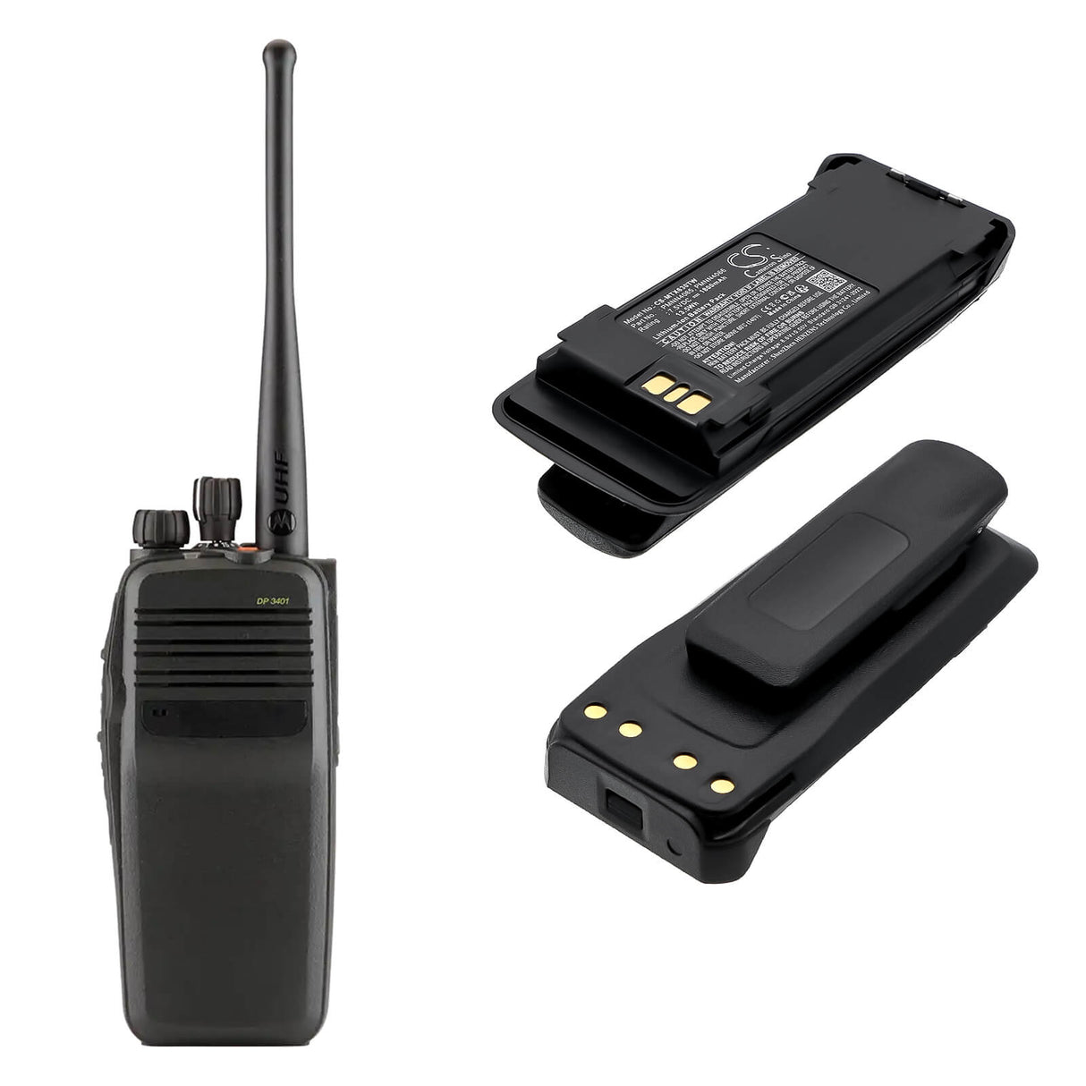 7.5V, Li-ion, 1800mAh, Two-Way Radio battery fits Vertex, Motorola, Nntn4066, Dgp4150, Dgp4150+, 13.5Wh Two-Way Radio Cameron Sino Technology Limited