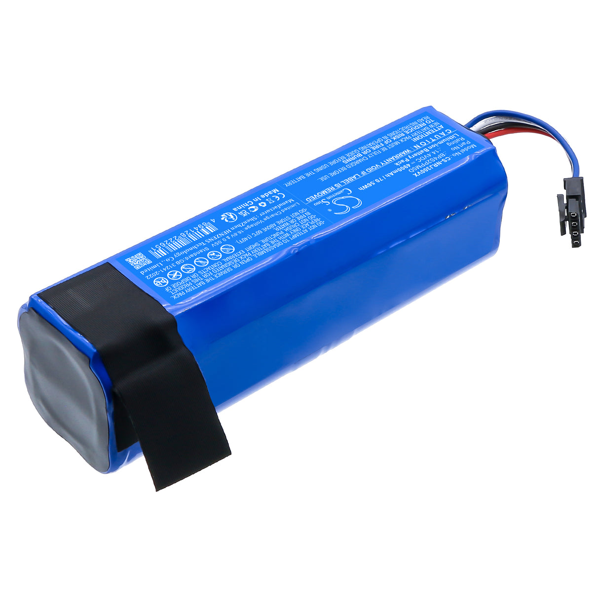 14.4V, Li-ion, 4900mAh, Vacuum battery fits NARWAL, BP4S2PPM5B, J3, J4, 70.56Wh Vacuum Cameron Sino Technology Limited